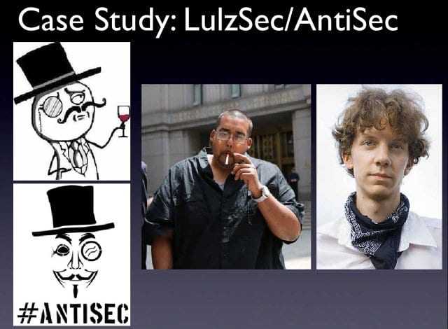 Case Study : LulzSec - AntiSec