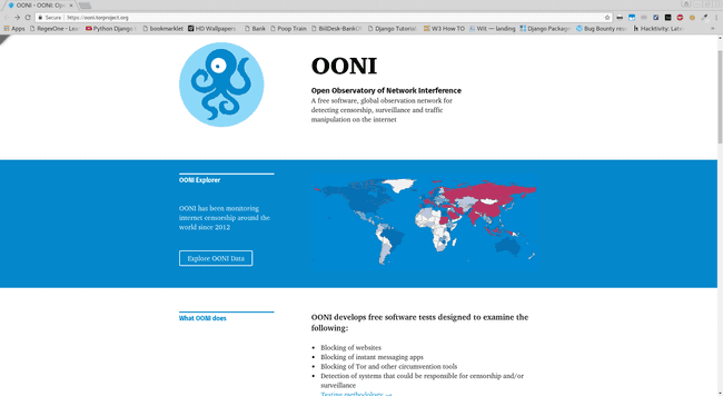 Open Observatory of Network Interference