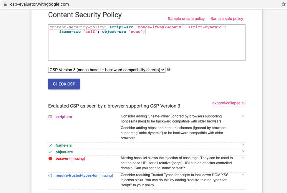 XSS bypassing CSP and using DOM clobbering Aseem Shrey
